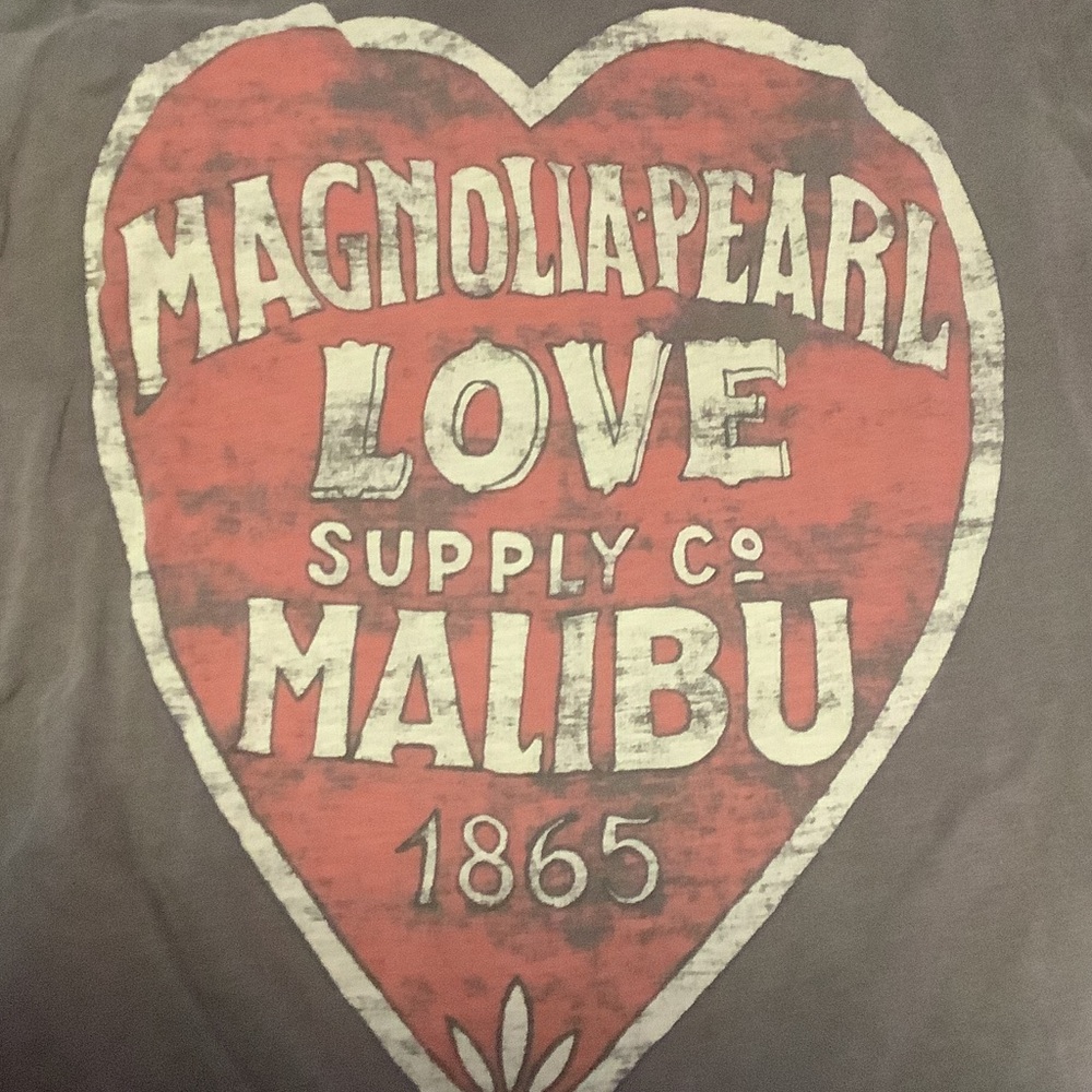 Magnolia Pearl Red Heart Love Tee